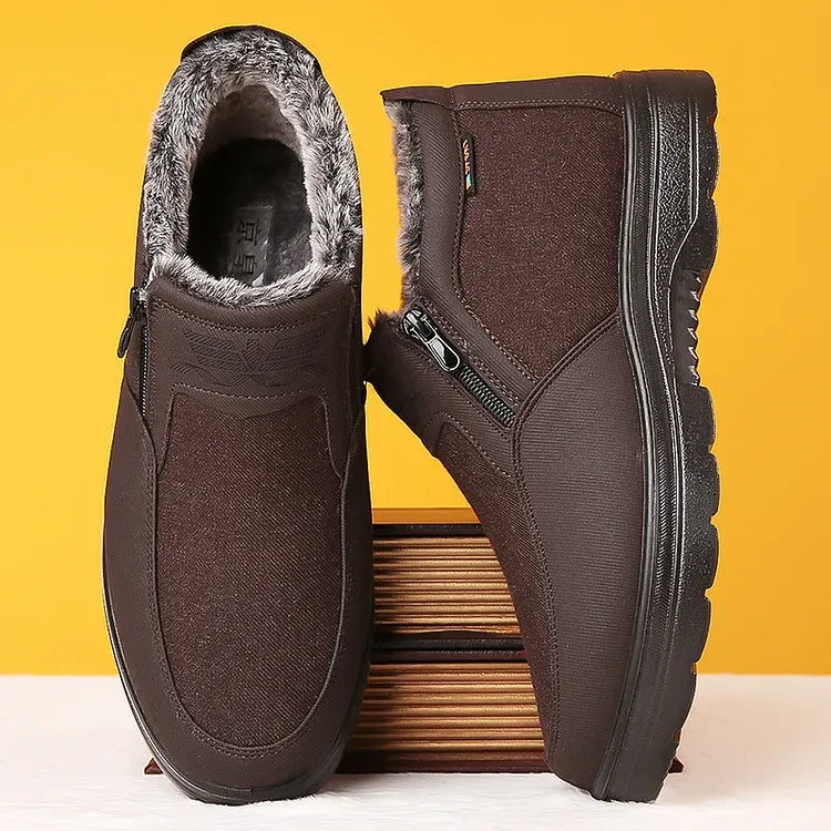 Movachic™ - Bottes Chaudes Orthopédiques, Imperméables et Antidérapantes Pour Hommes