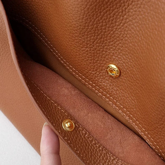 Movachic™ - Sac à Bandoulière en Cuir PU Simple et de Couleur Unie