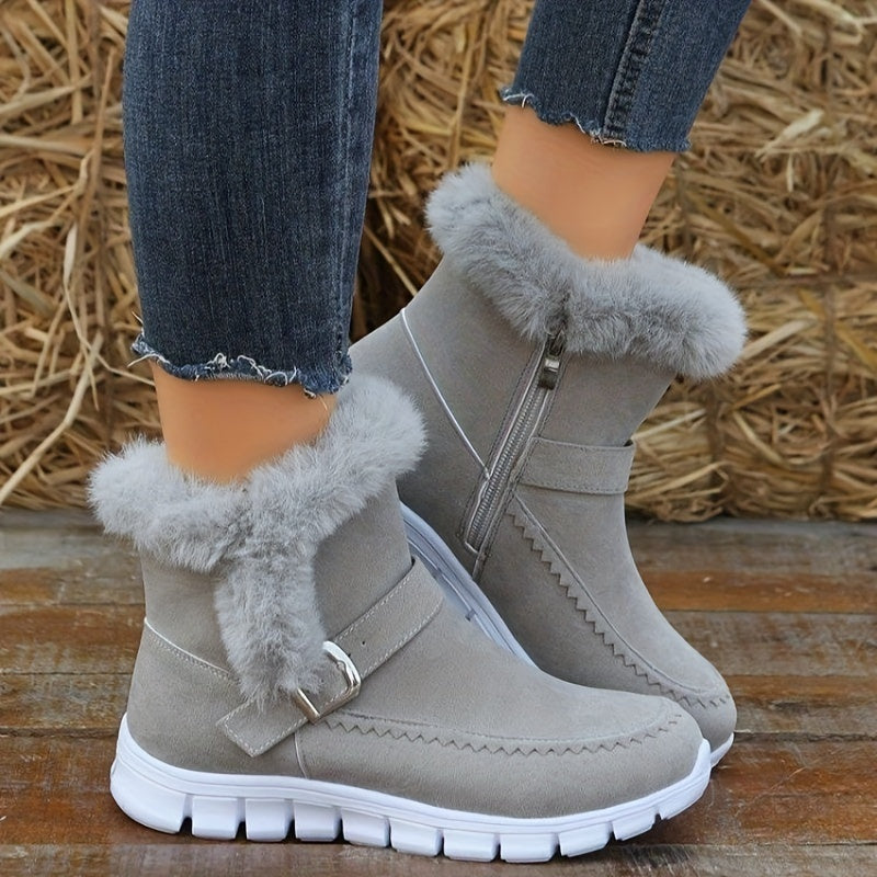 Movachic™ - Bottes de Neige en Velours Pour Femmes Pour le Confort de l'Hiver