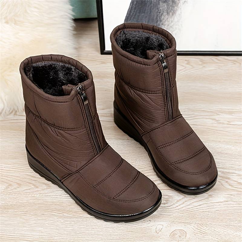 Movachic™ - Bottes Thermiques à Fermeture Éclair Sur le Devant Pour Femme