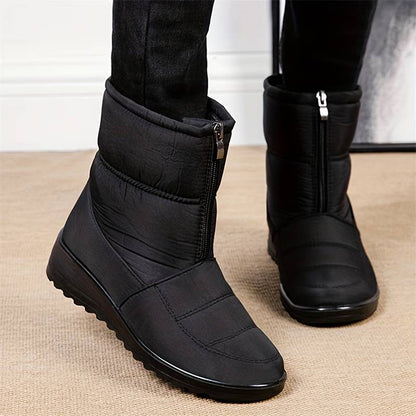 Movachic™ - Bottes Thermiques à Fermeture Éclair Sur le Devant Pour Femme