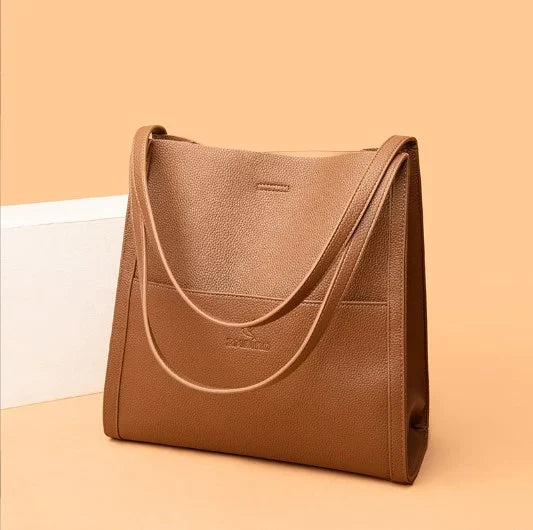 Movachic™ - Sac à Bandoulière en Cuir PU Simple et de Couleur Unie