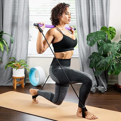 Kit Barre Pilates Avec Bandes De Résistance