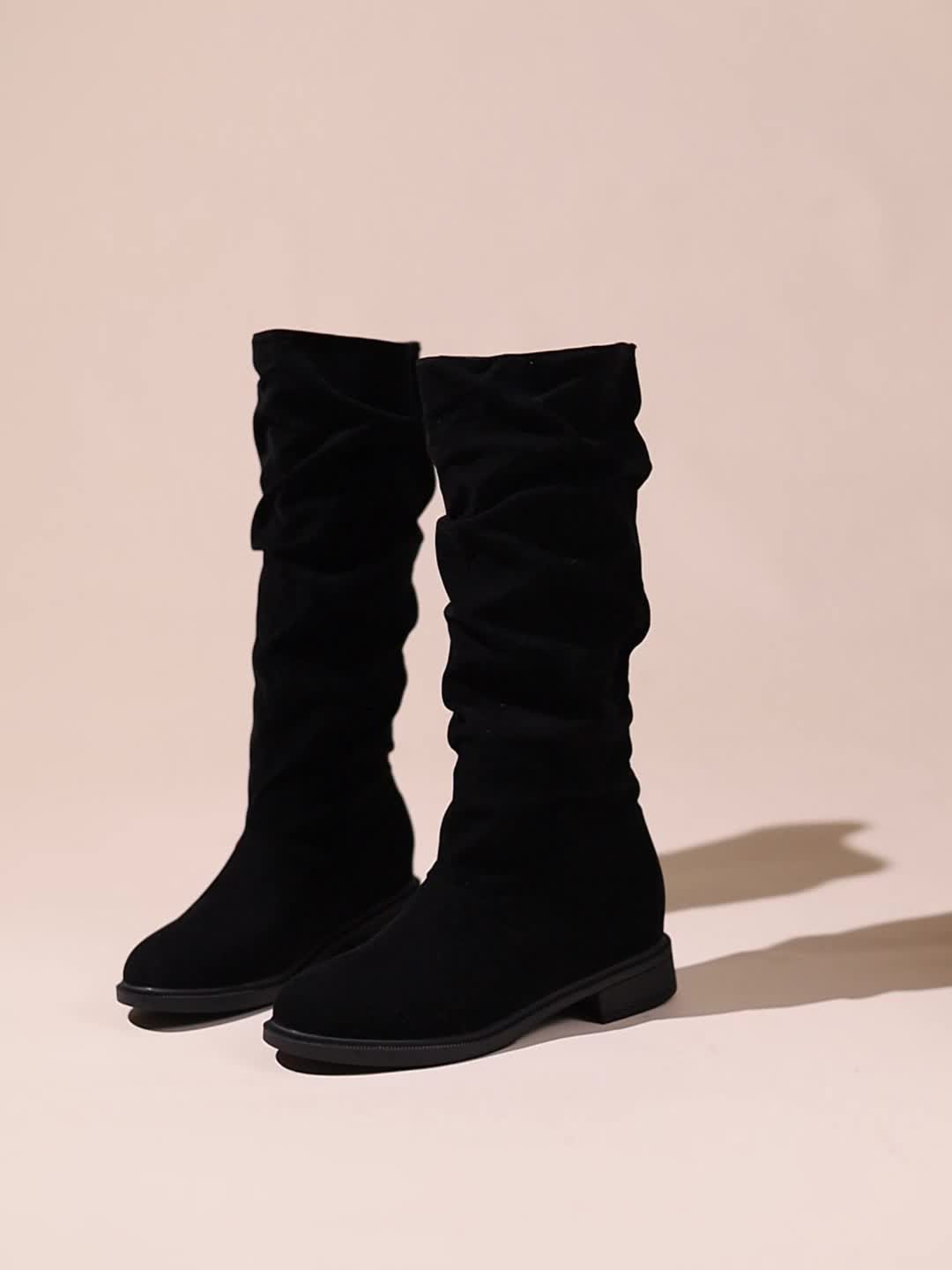 Movachic™ - Bottes en Microsuède Mi-mollet Chics Pour Femmes