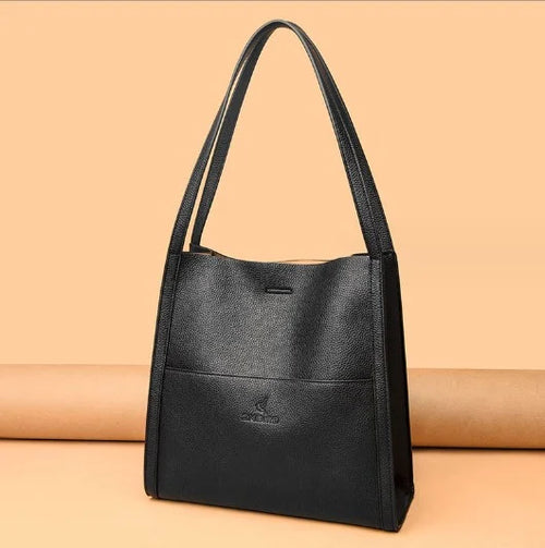 Movachic™ - Sac à Bandoulière en Cuir PU Simple et de Couleur Unie