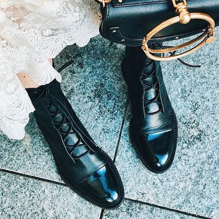 Movachic - Bottines À Talons En Cuir Végétal Pour Femme