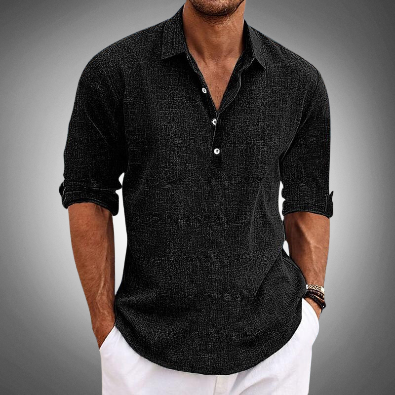 Movachic™ -  Chemise Casual en Lin Pour Hommes