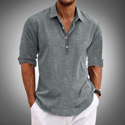 Movachic™ -  Chemise Casual en Lin Pour Hommes