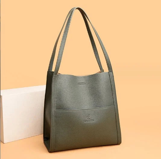 Movachic™ - Sac à Bandoulière en Cuir PU Simple et de Couleur Unie