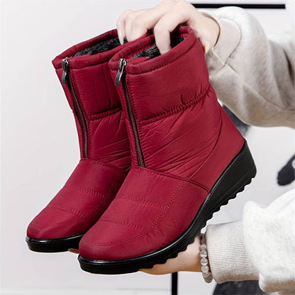 Movachic™ - Bottes Thermiques à Fermeture Éclair Sur le Devant Pour Femme