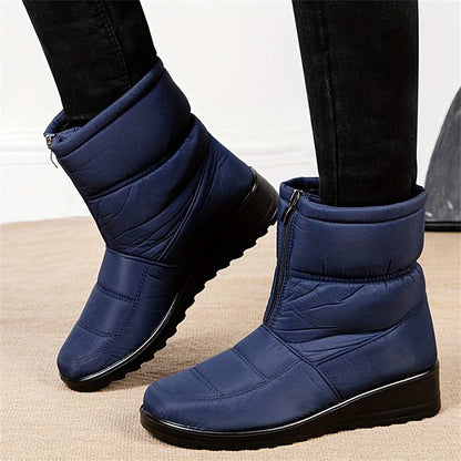 Movachic™ - Bottes Thermiques à Fermeture Éclair Sur le Devant Pour Femme