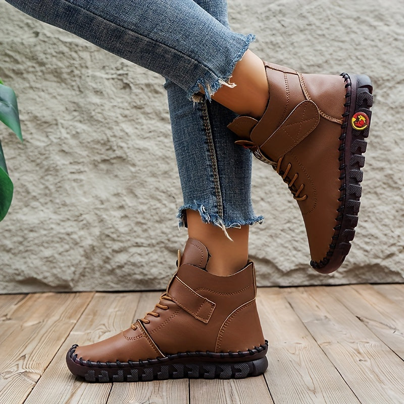 Movachic™ - Bottes Sneakers Plates Montantes pour Femmes