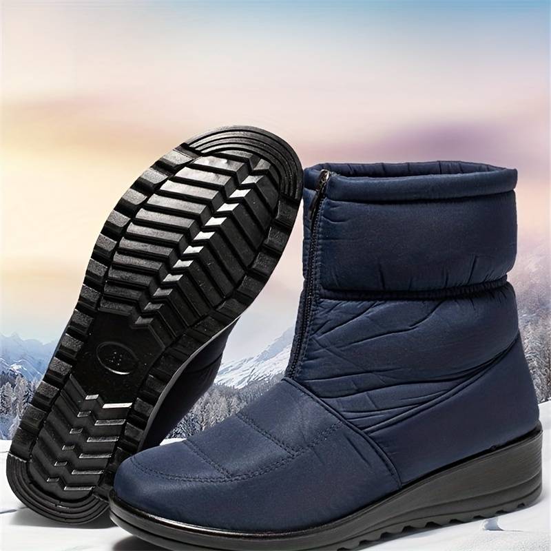 Movachic™ - Bottes Thermiques à Fermeture Éclair Sur le Devant Pour Femme