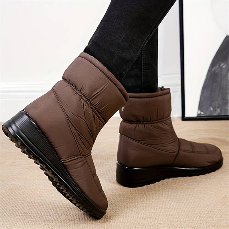 Movachic™ - Bottes Thermiques à Fermeture Éclair Sur le Devant Pour Femme