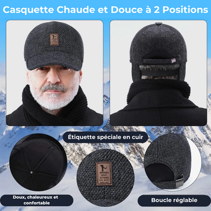 Movachic™ - Chapeau d'Hiver Confortable Pour Protéger les Oreilles