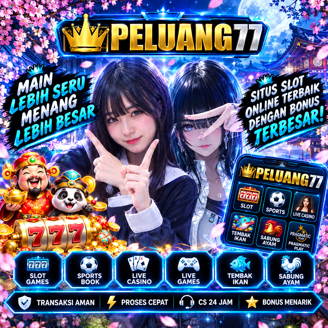 PELUANG77 – Awali Keseruanmu dengan Satu Putaran